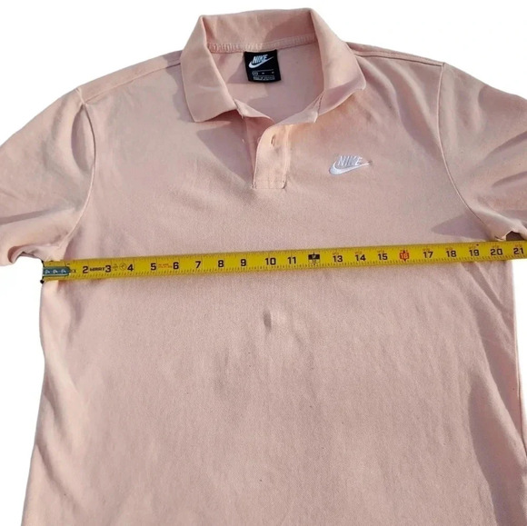 Nike Pink Polo Mens Shirt Medium - Picture 6 of 10